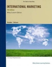 International Marketing. 7th Ed. Wiley Custom Edition