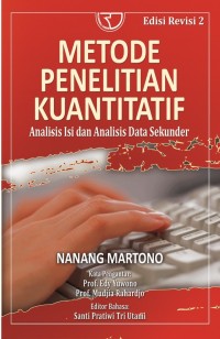 Metode Penelitian Kuantitatif : Analisis Isi dan Analisis Data Sekunder