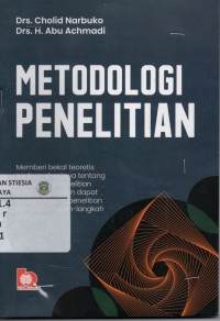 Metodologi Penelitian. Cet.17