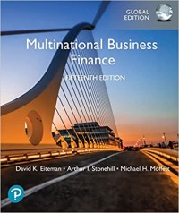 Multinational Business Finance. 15th Ed. Global Edition