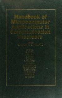 Handbook of Microcomputer Applications in Communication Disorders