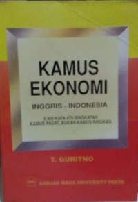 Kamus Ekonomi Inggris-Indonesia